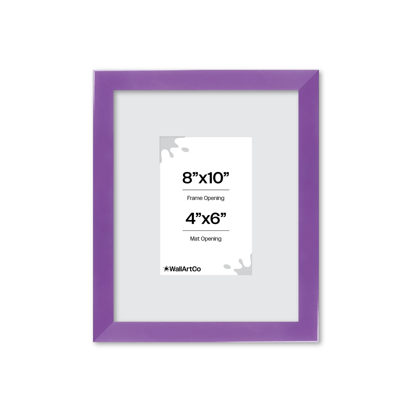 The Head Turner - Purple Picture Frame
