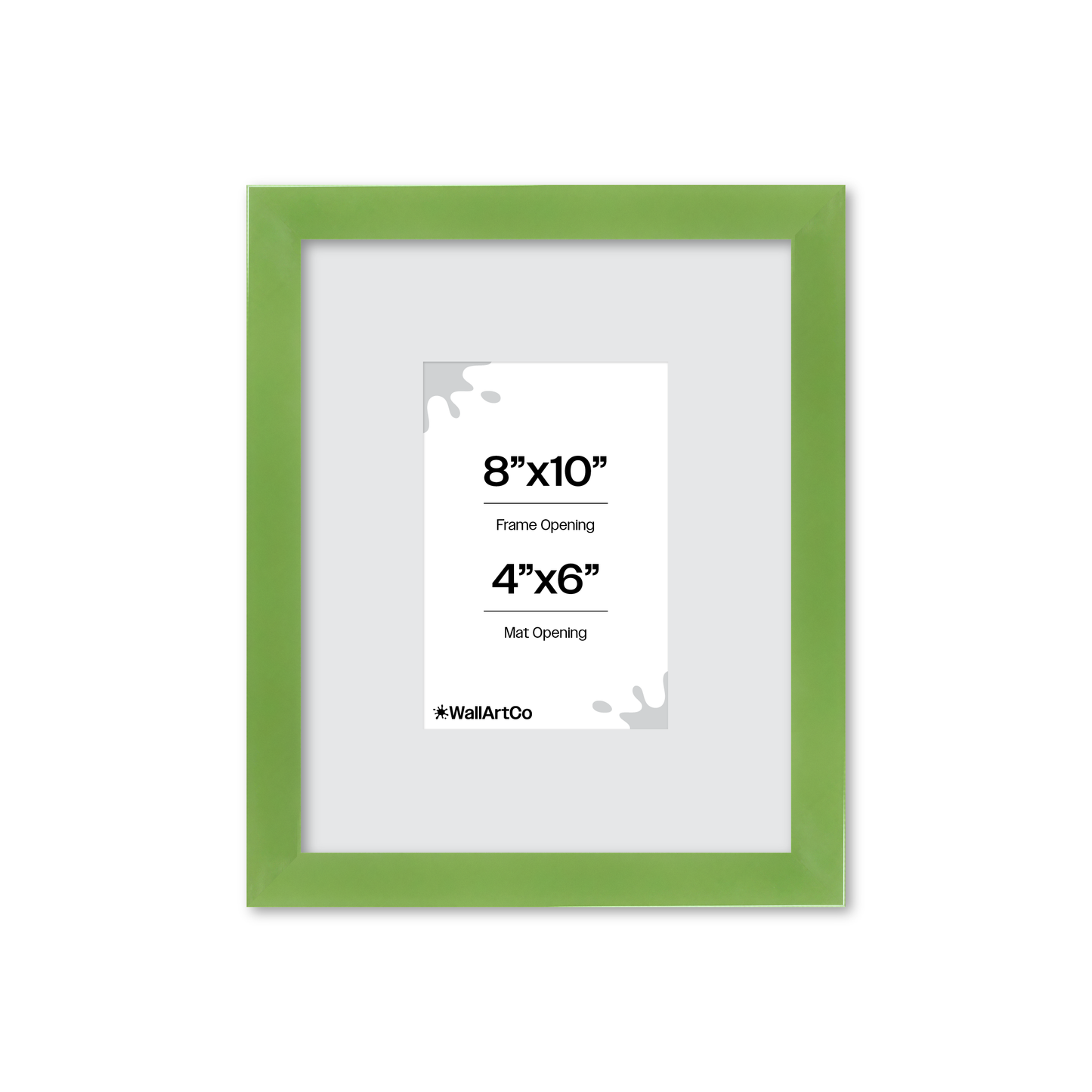 The Head Turner - Green Picture Frame