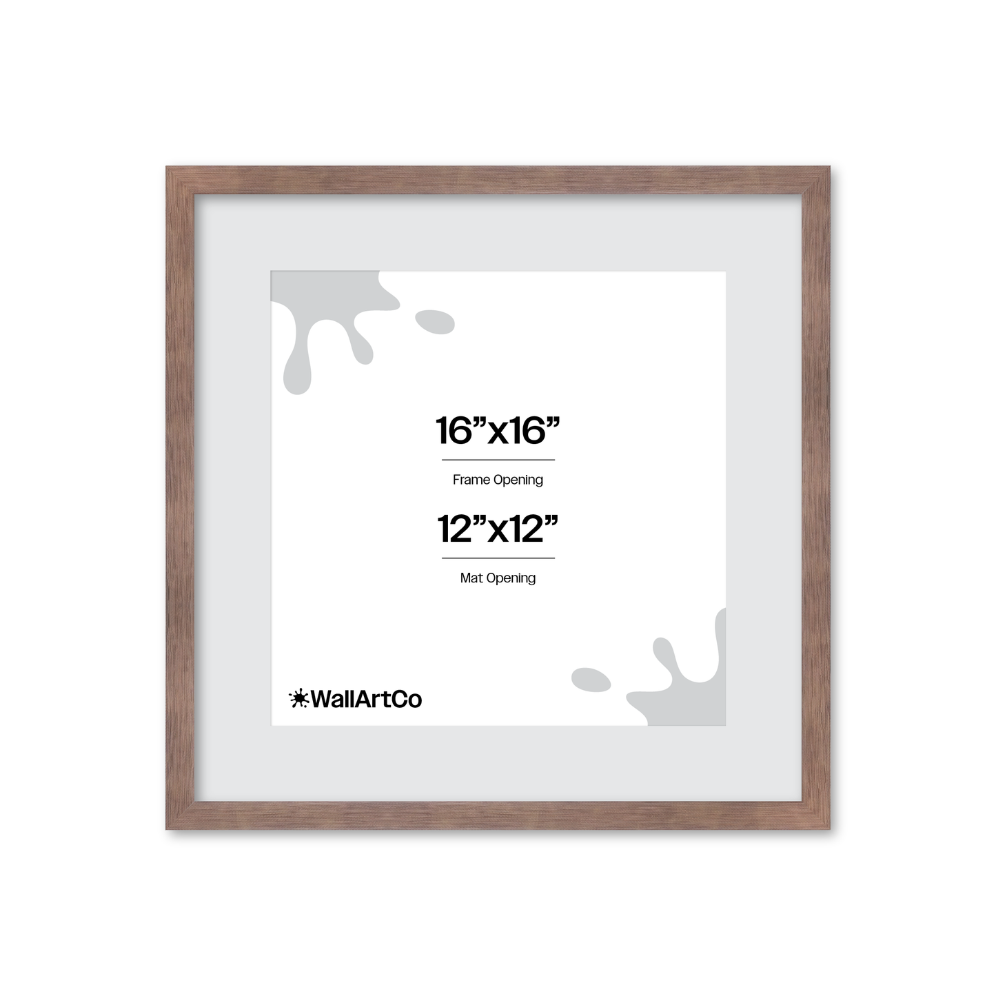 Powder Rose Linden Wall Frame