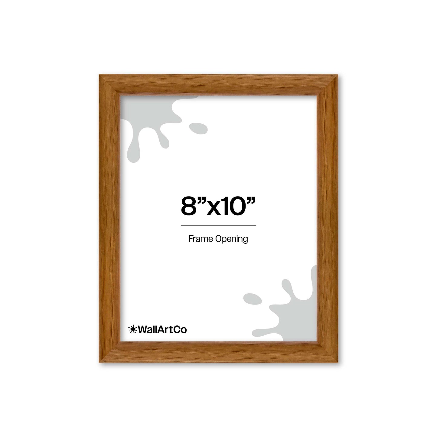 Front of picture frame