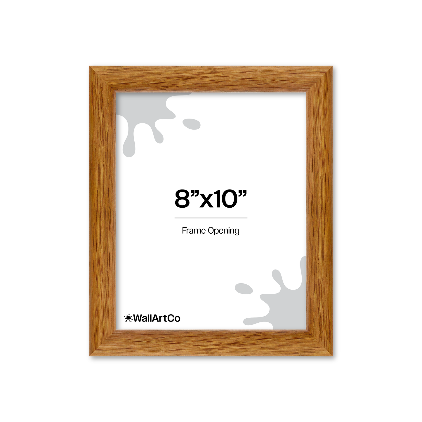 Front of picture frame