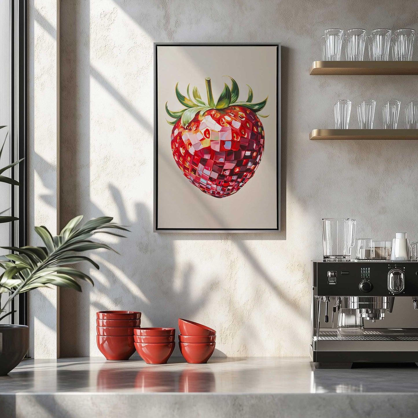 Picture of art in a room