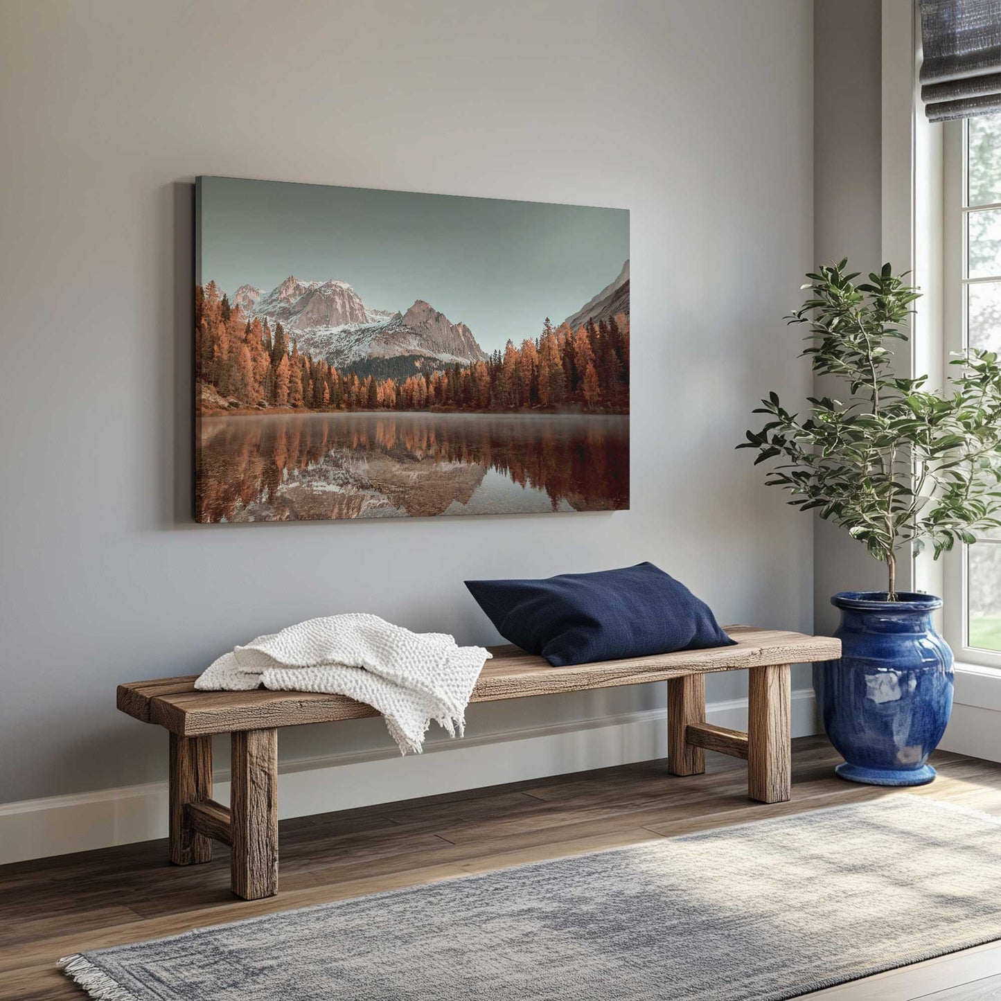 Picture of art in a room