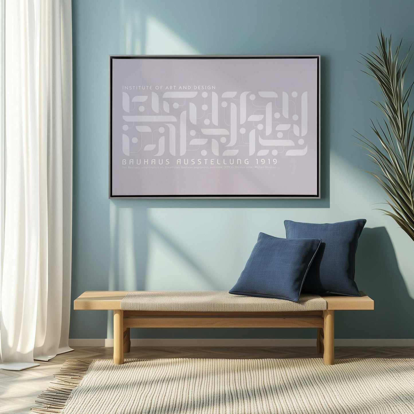 Picture of art in a room