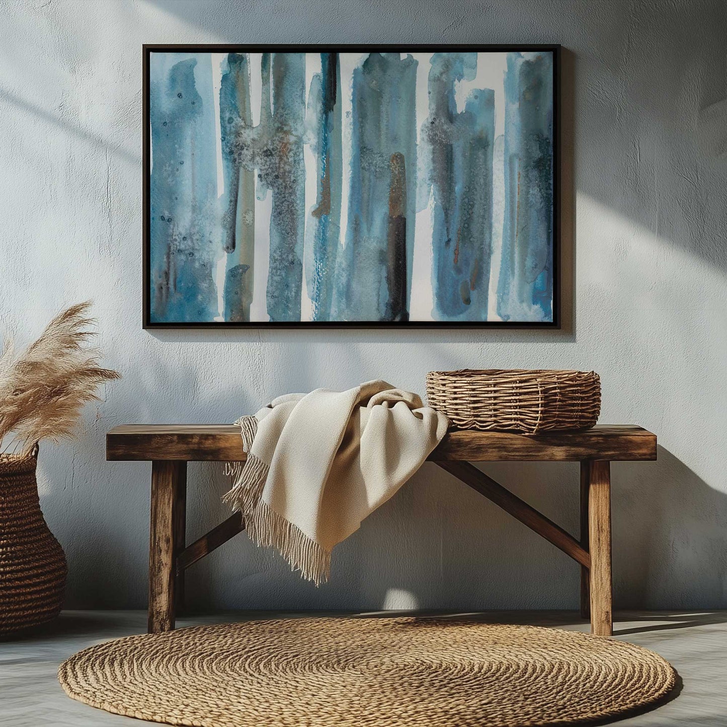 Picture of art in a room