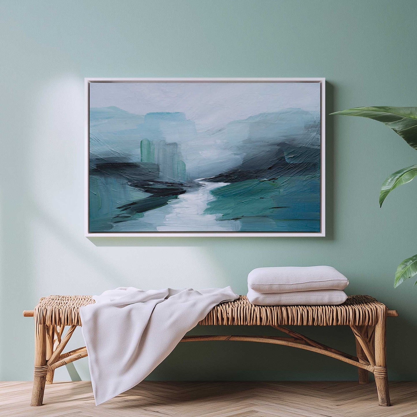 Picture of art in a room