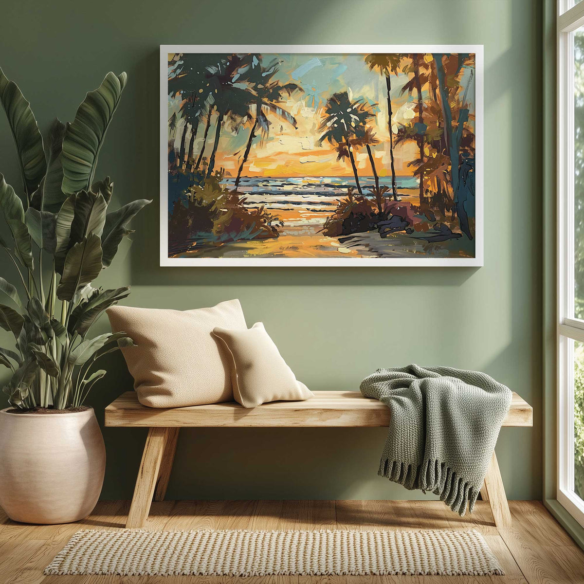 Picture of art in a room
