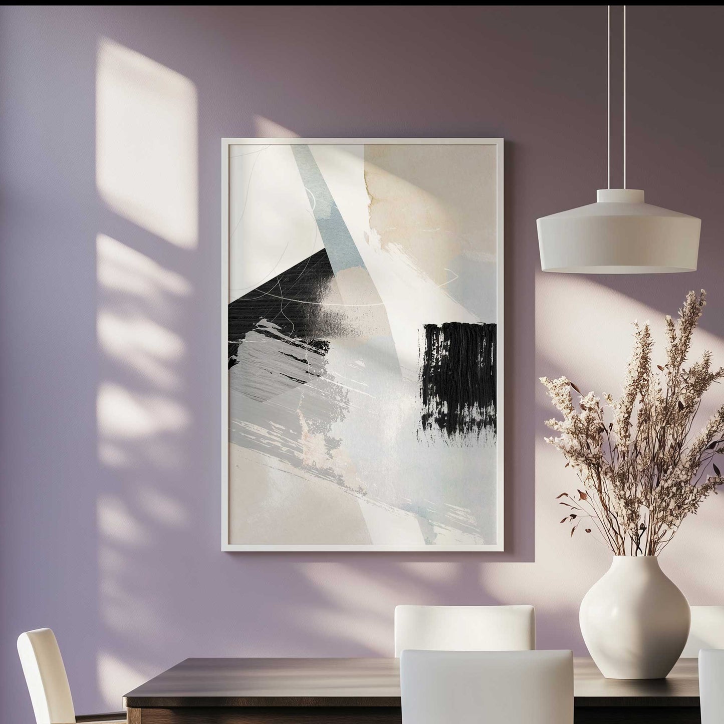 Picture of art in a room