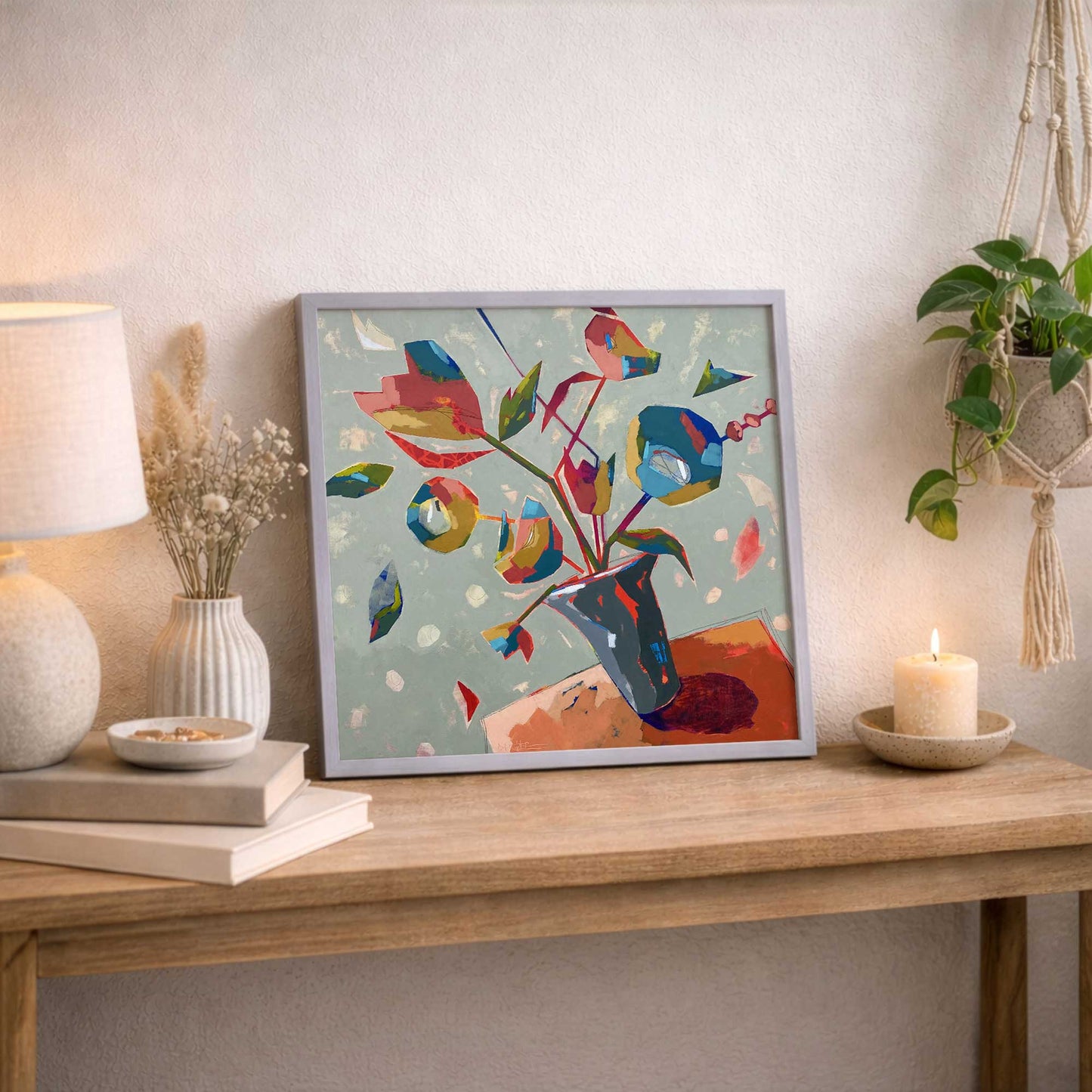 Picture of art in a room