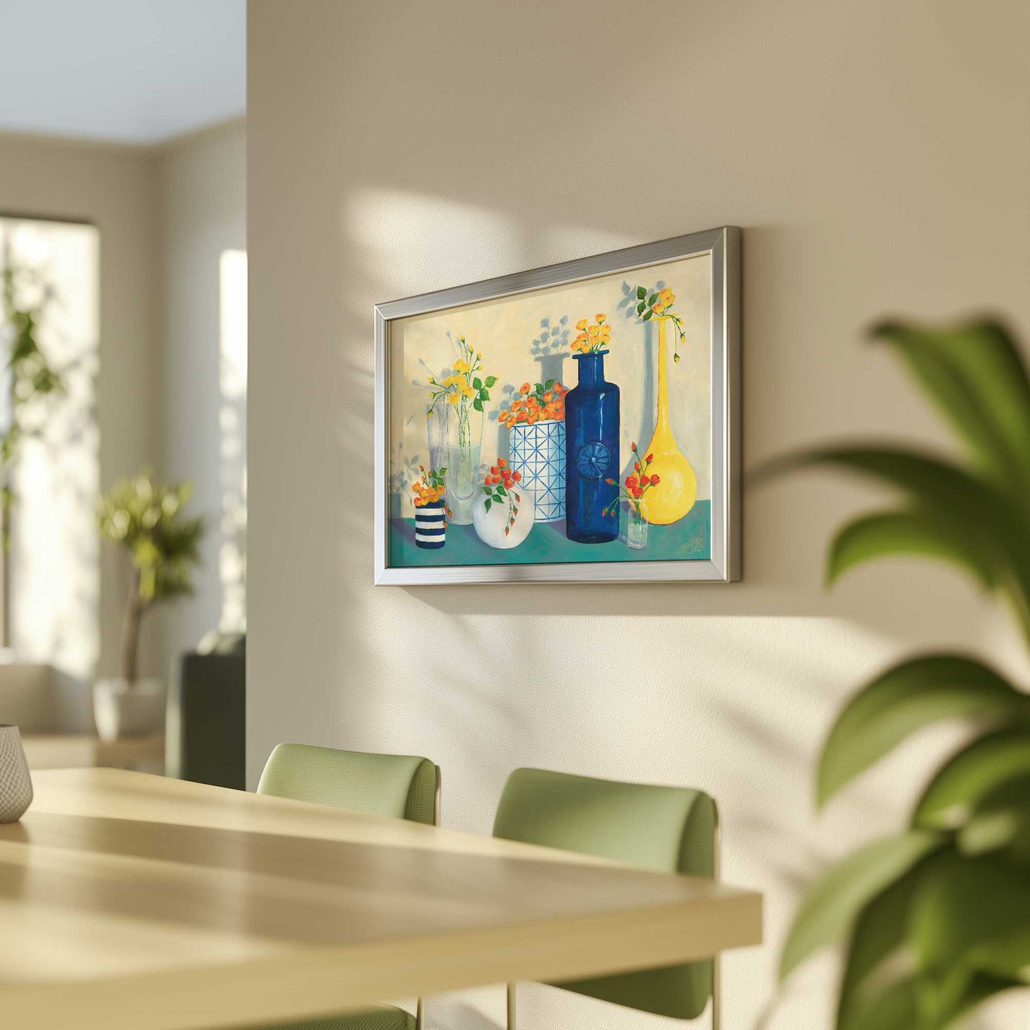 Picture of art in a room