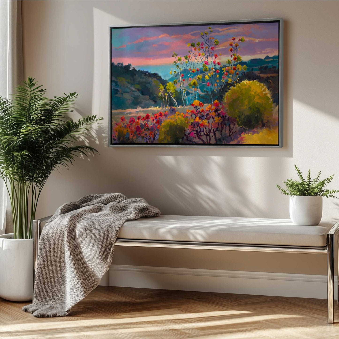 Picture of art in a room