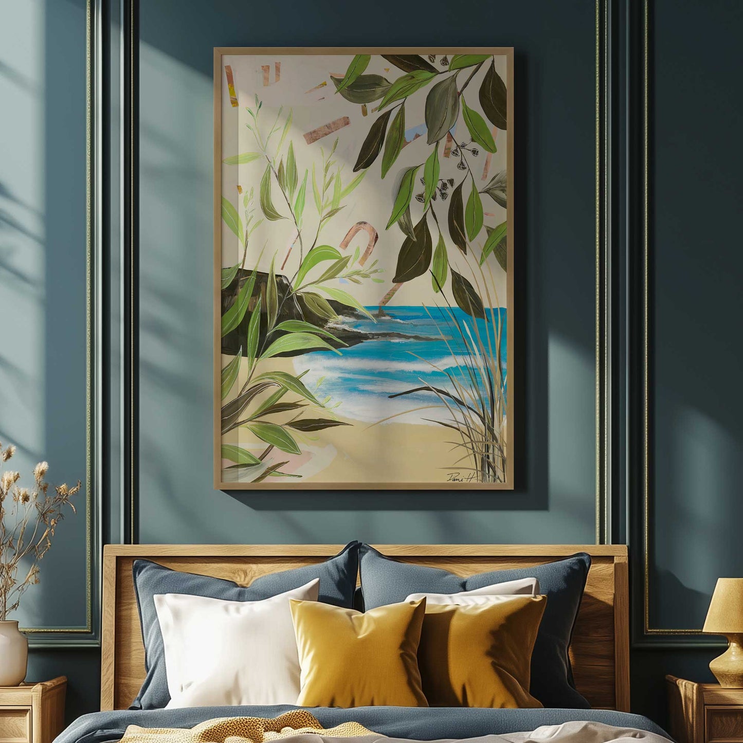 Picture of art in a room