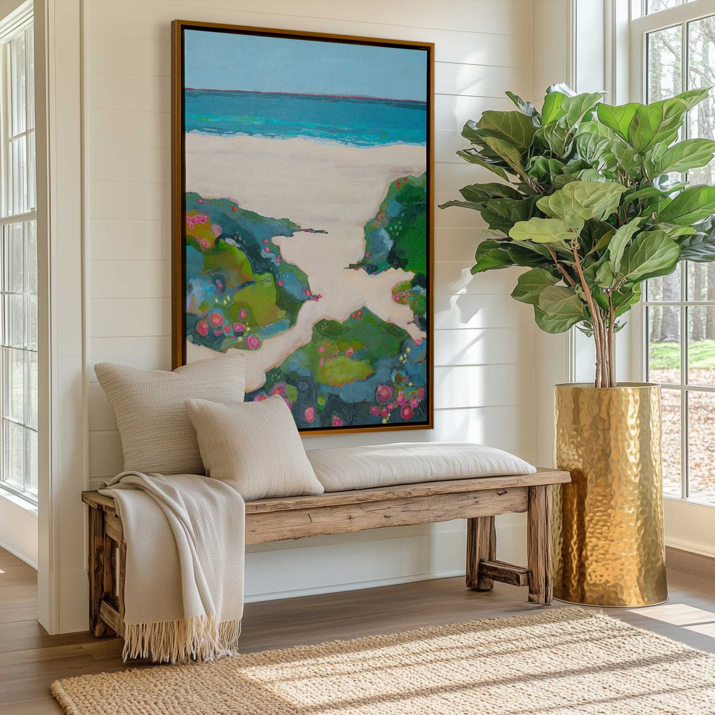 Picture of art in a room