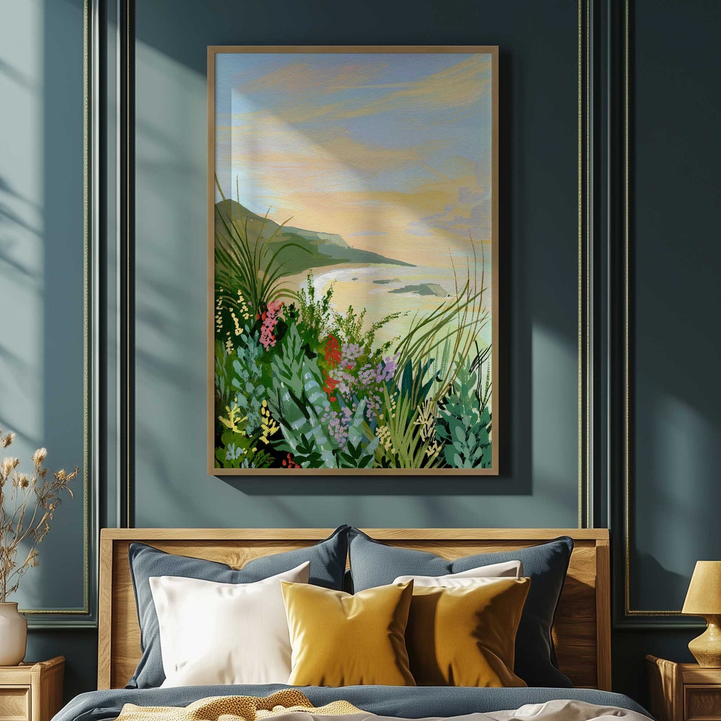 Picture of art in a room