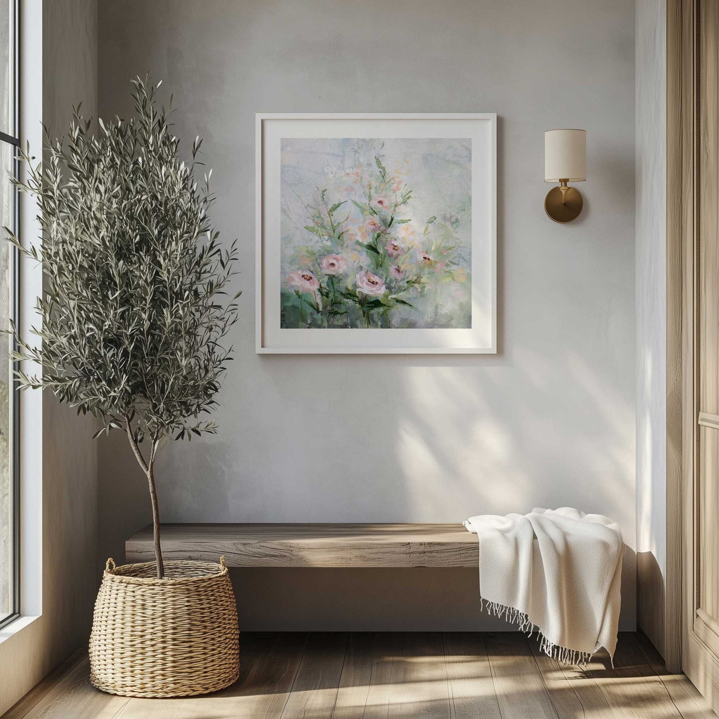 Picture of art in a room