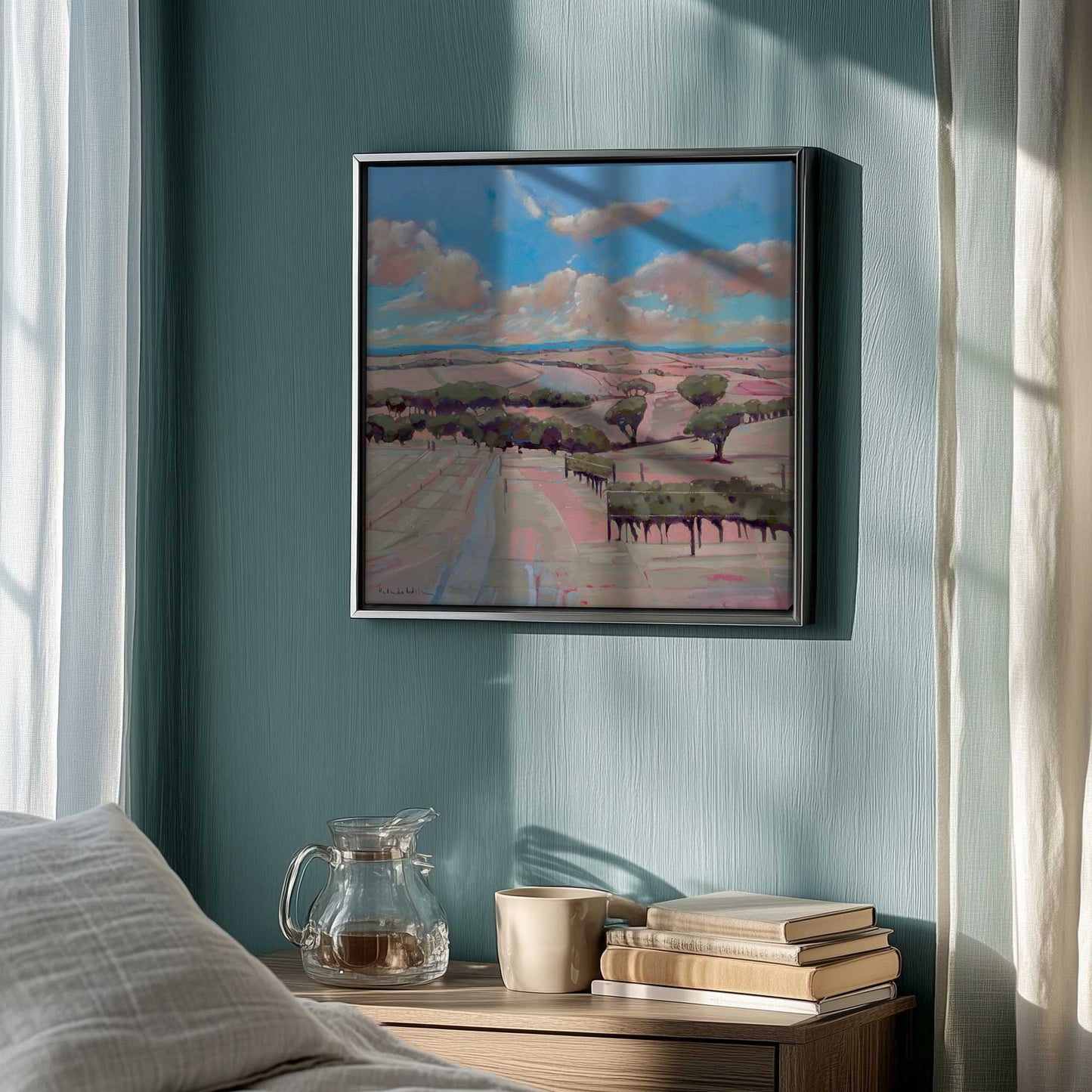 Picture of art in a room