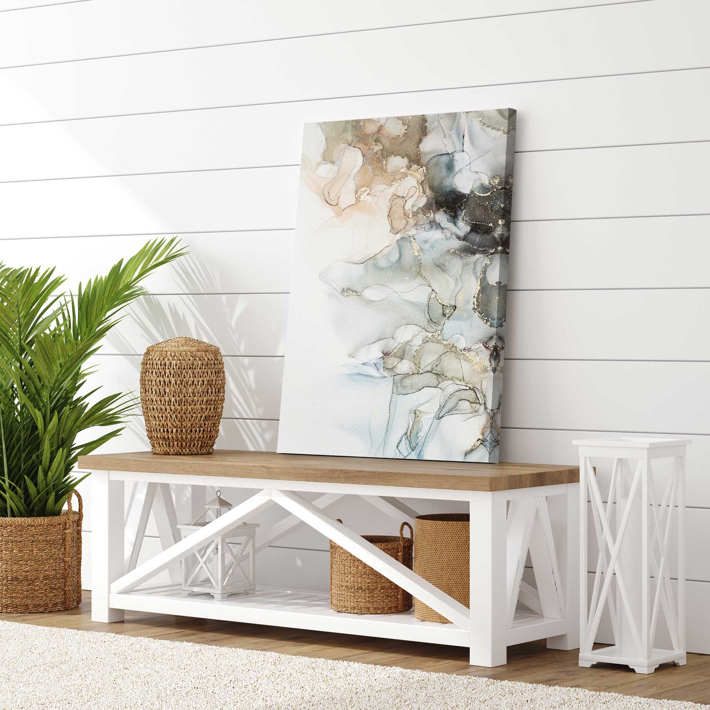 Fluid Inks II Canvas Print