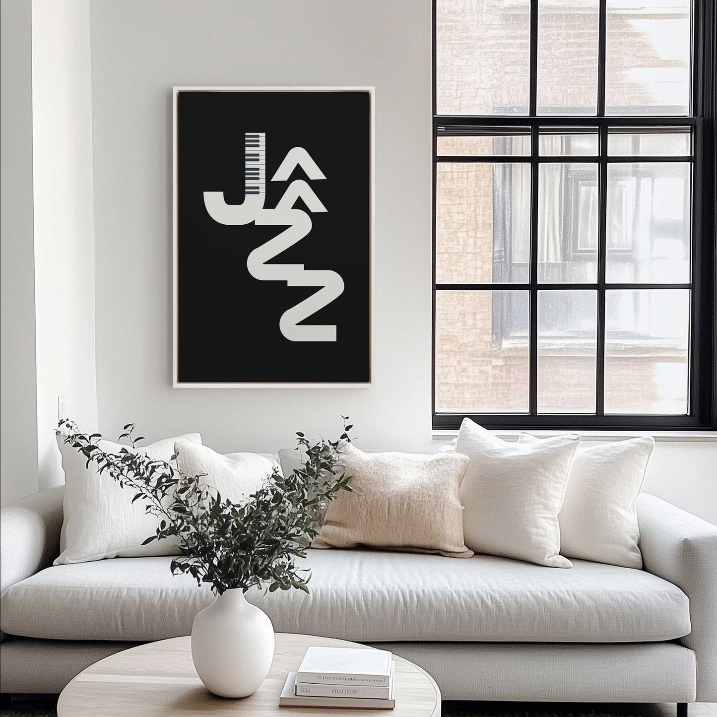 Picture of art in a room