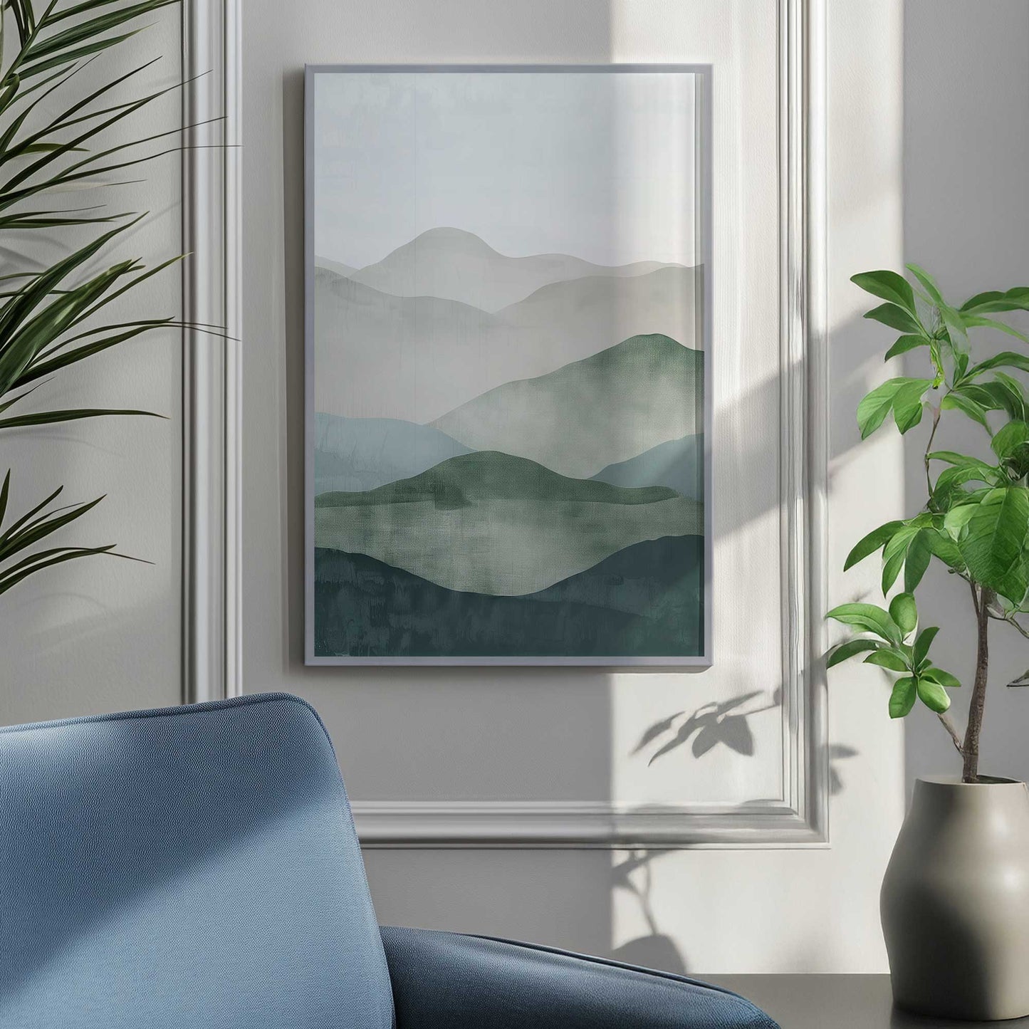 Picture of art in a room