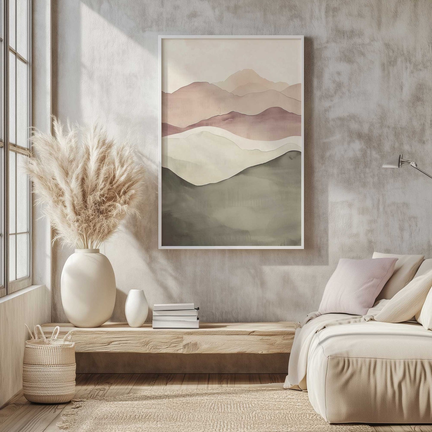 Picture of art in a room