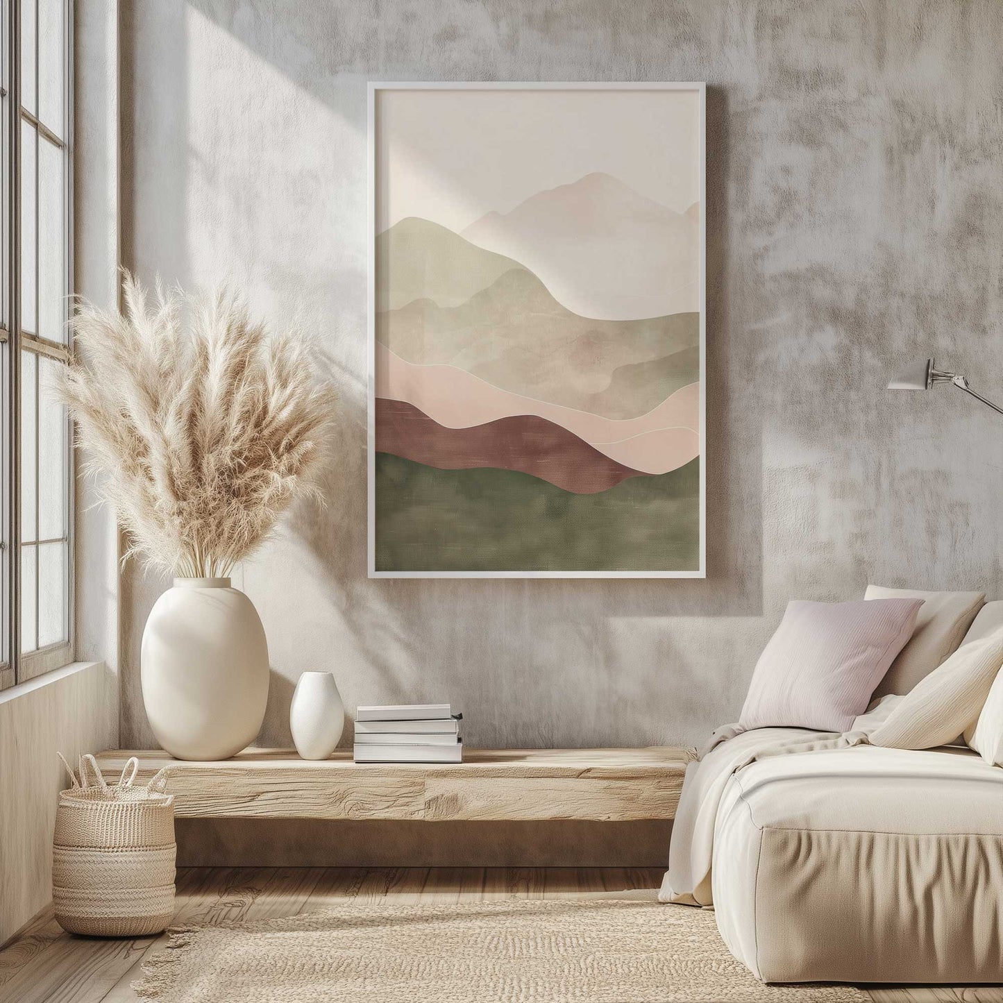 Picture of art in a room