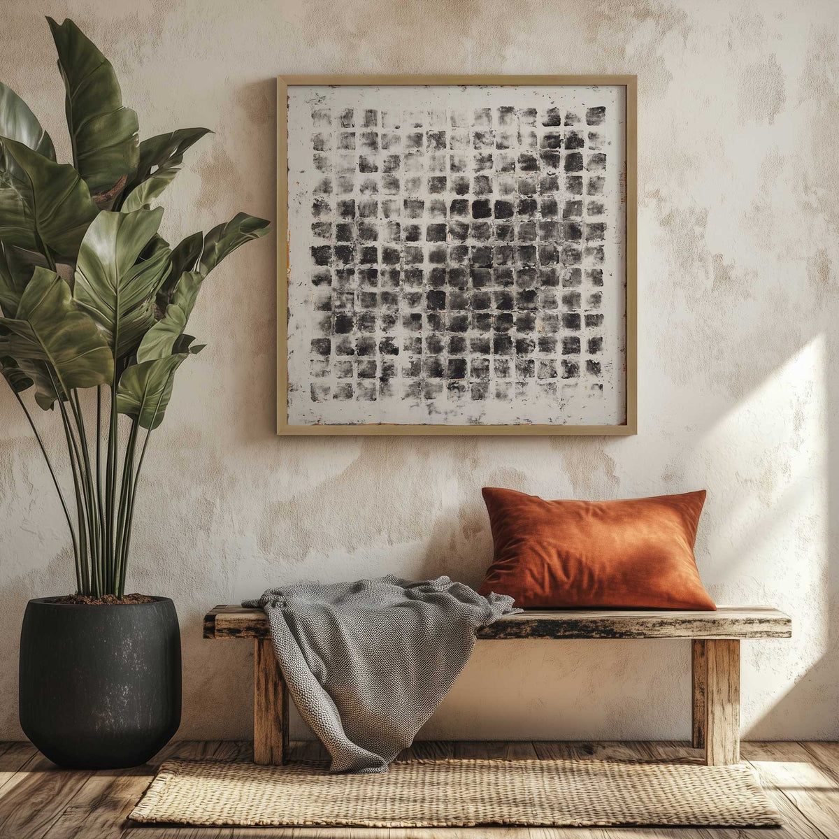 Picture of art in a room