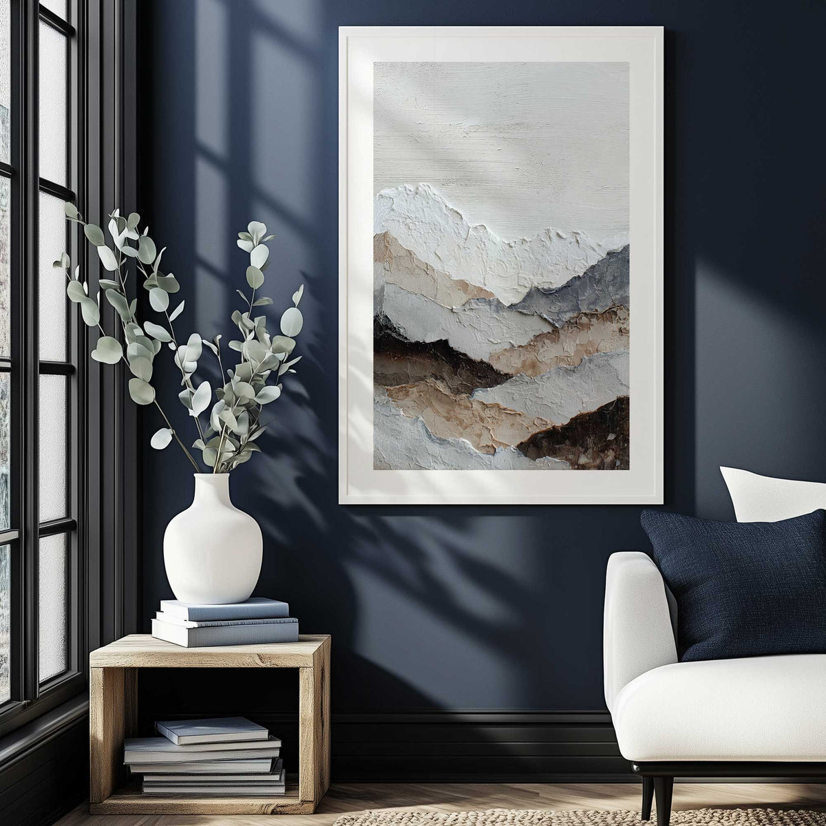Picture of art in a room