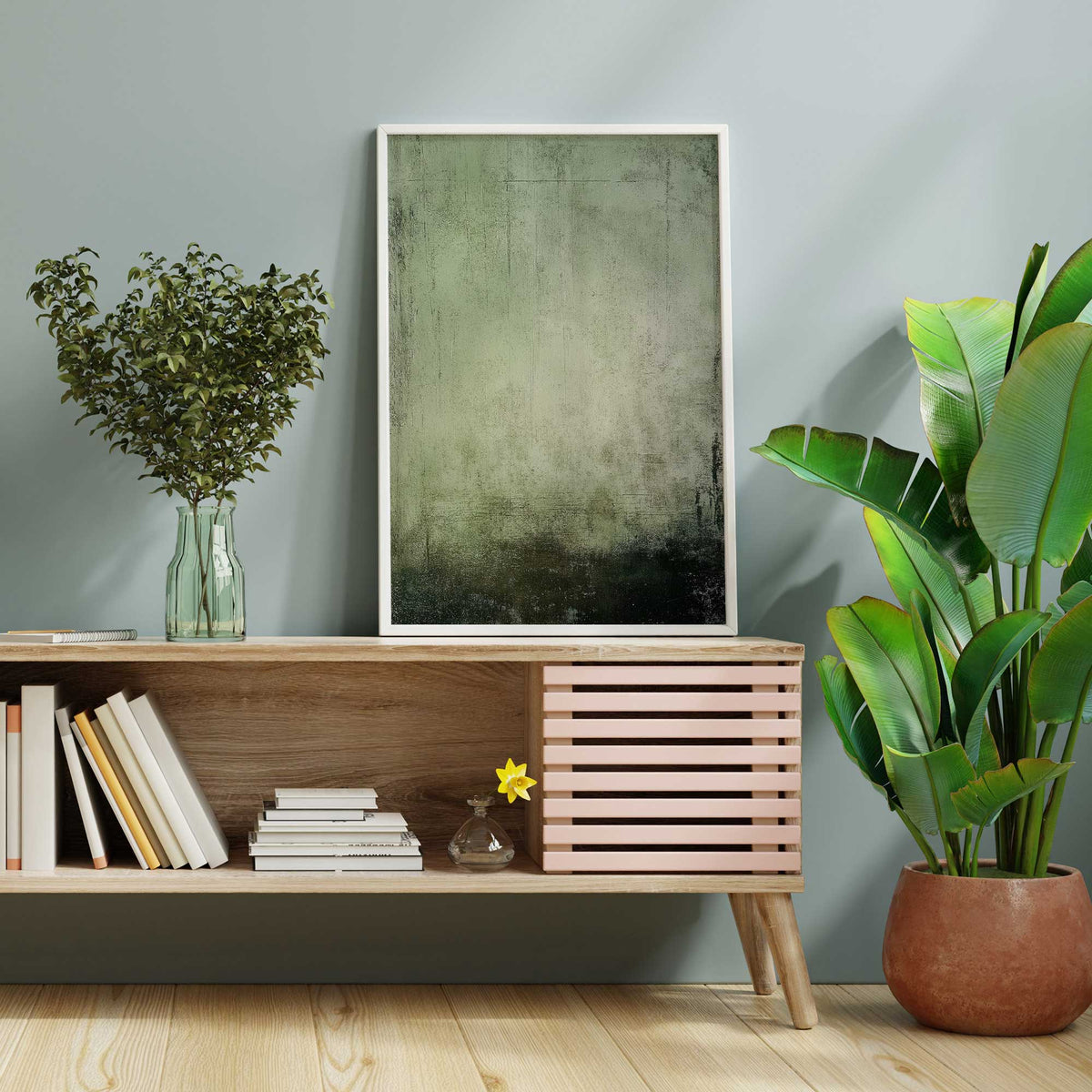 Picture of art in a room