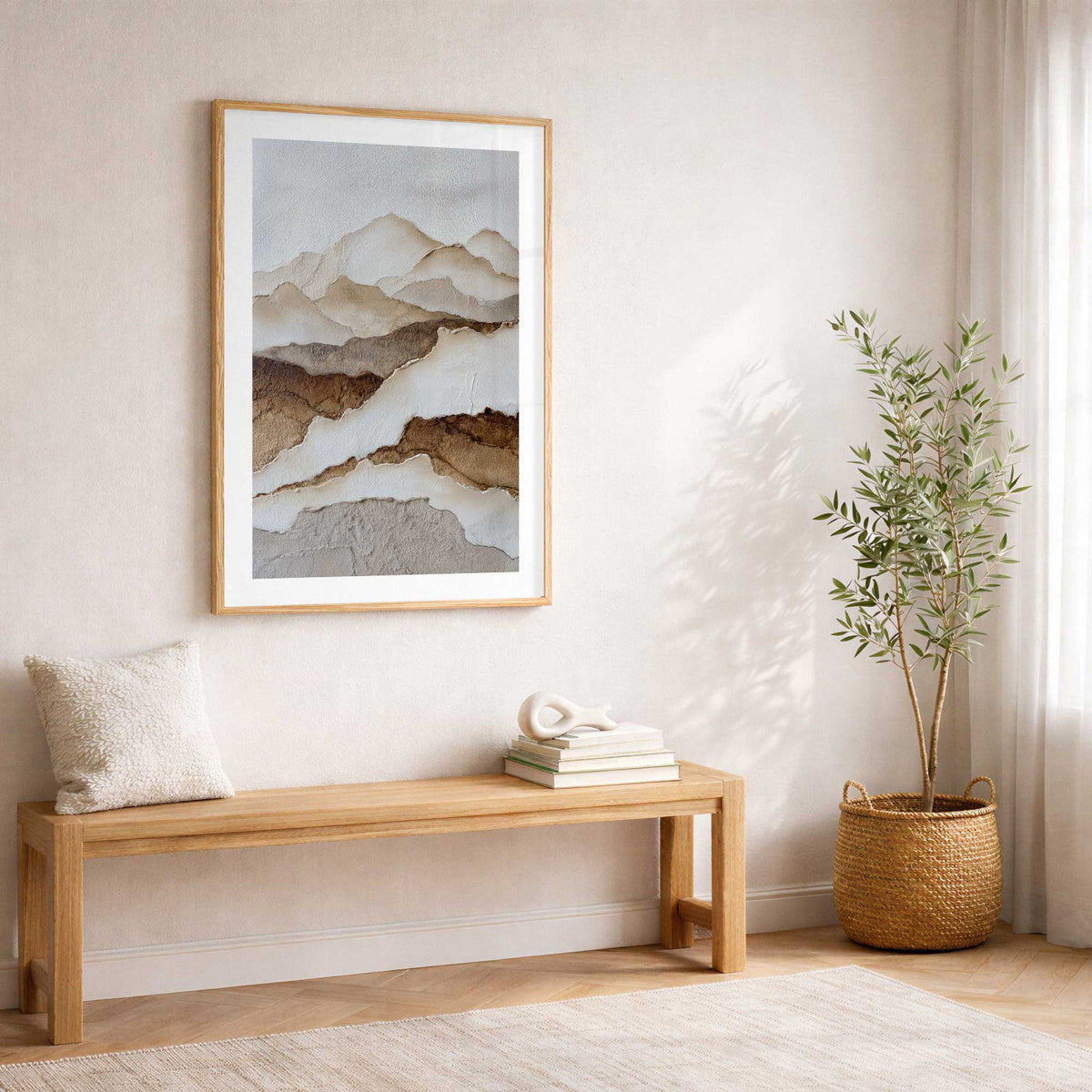 Picture of art in a room