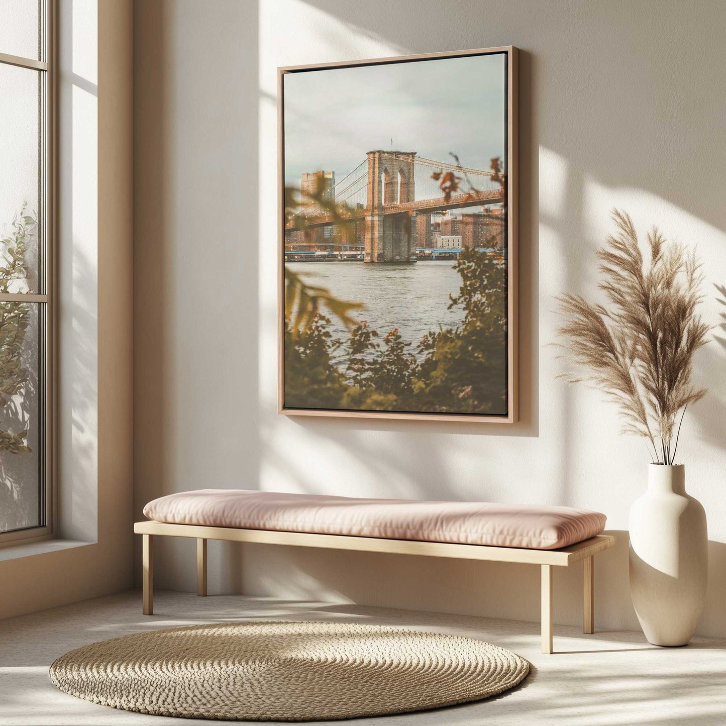 Picture of art in a room