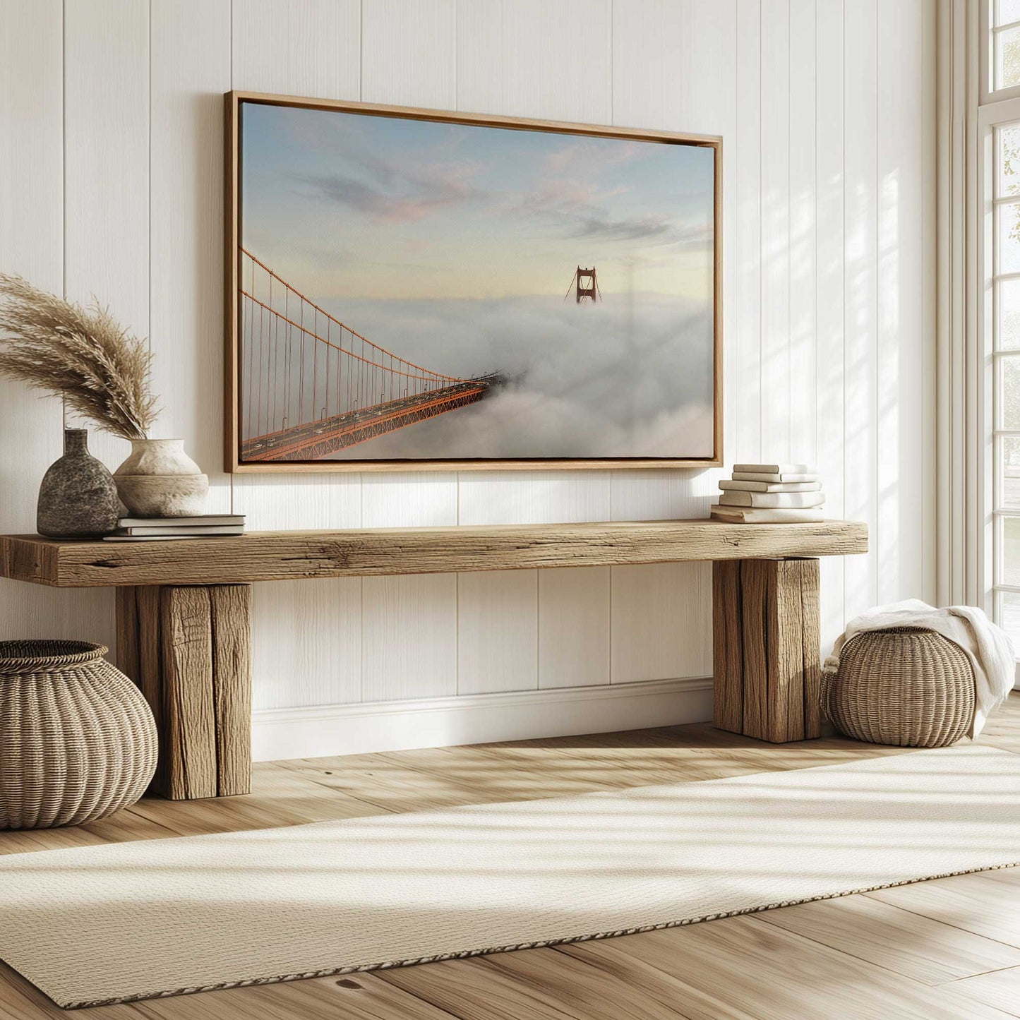 Picture of art in a room