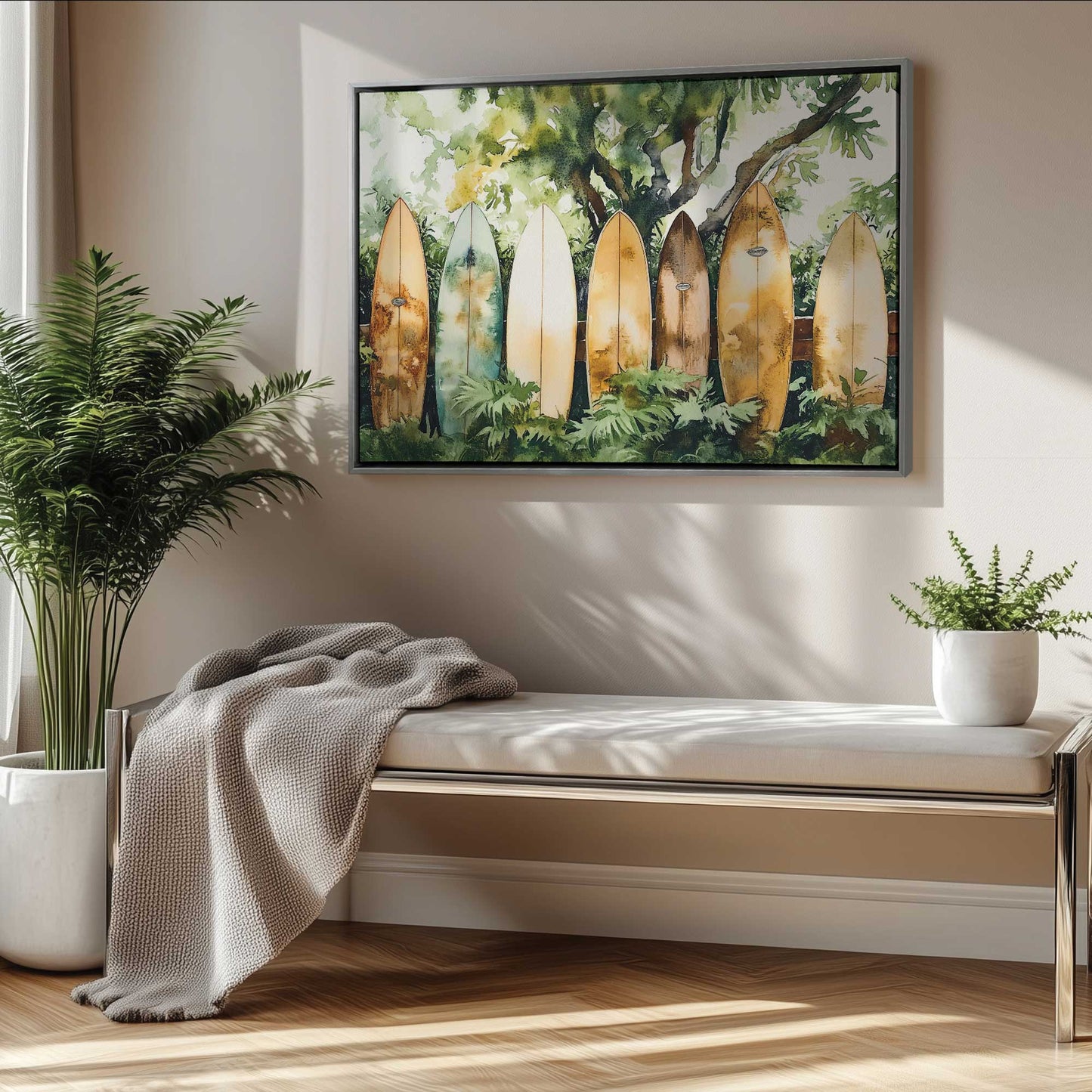 Picture of art in a room