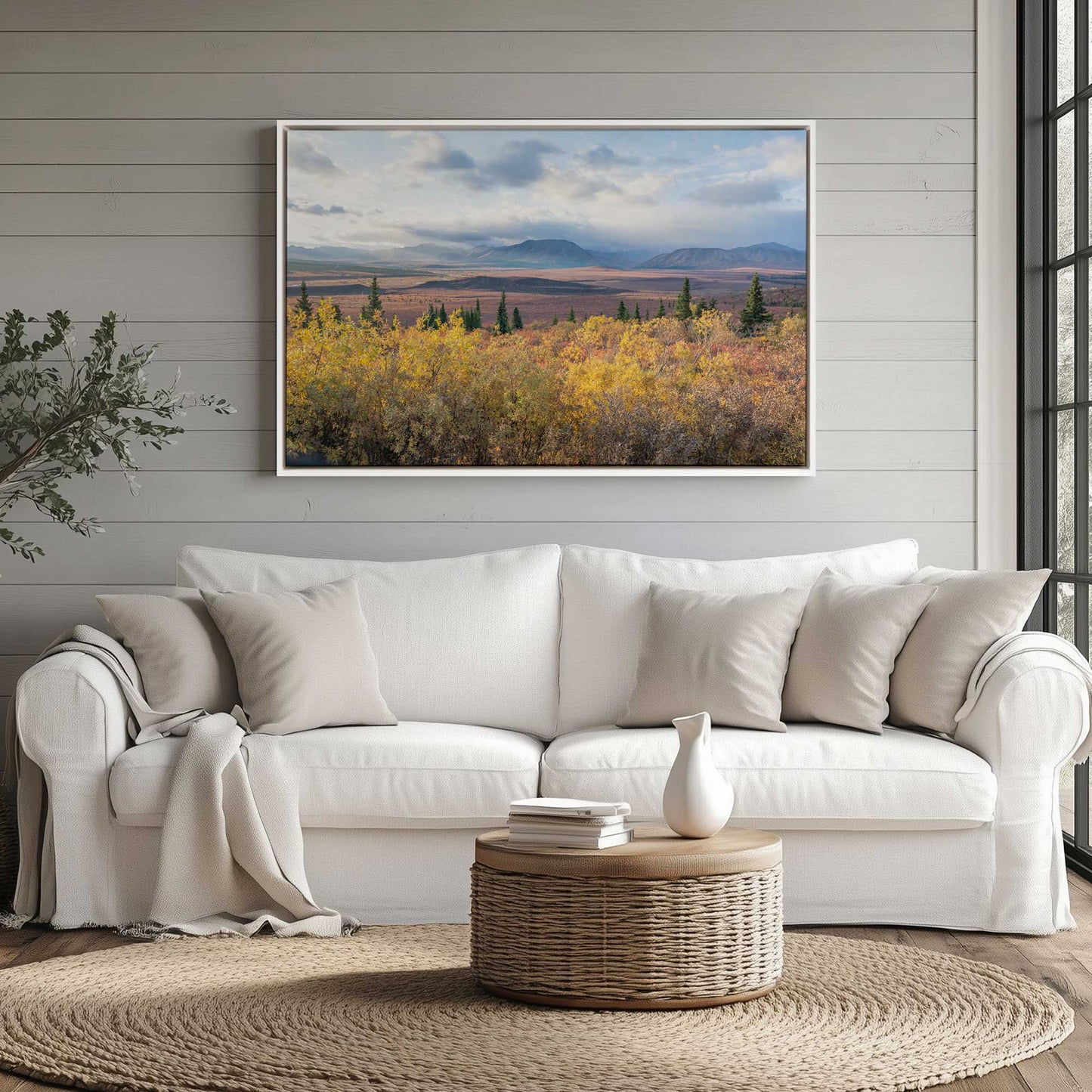 Picture of art in a room
