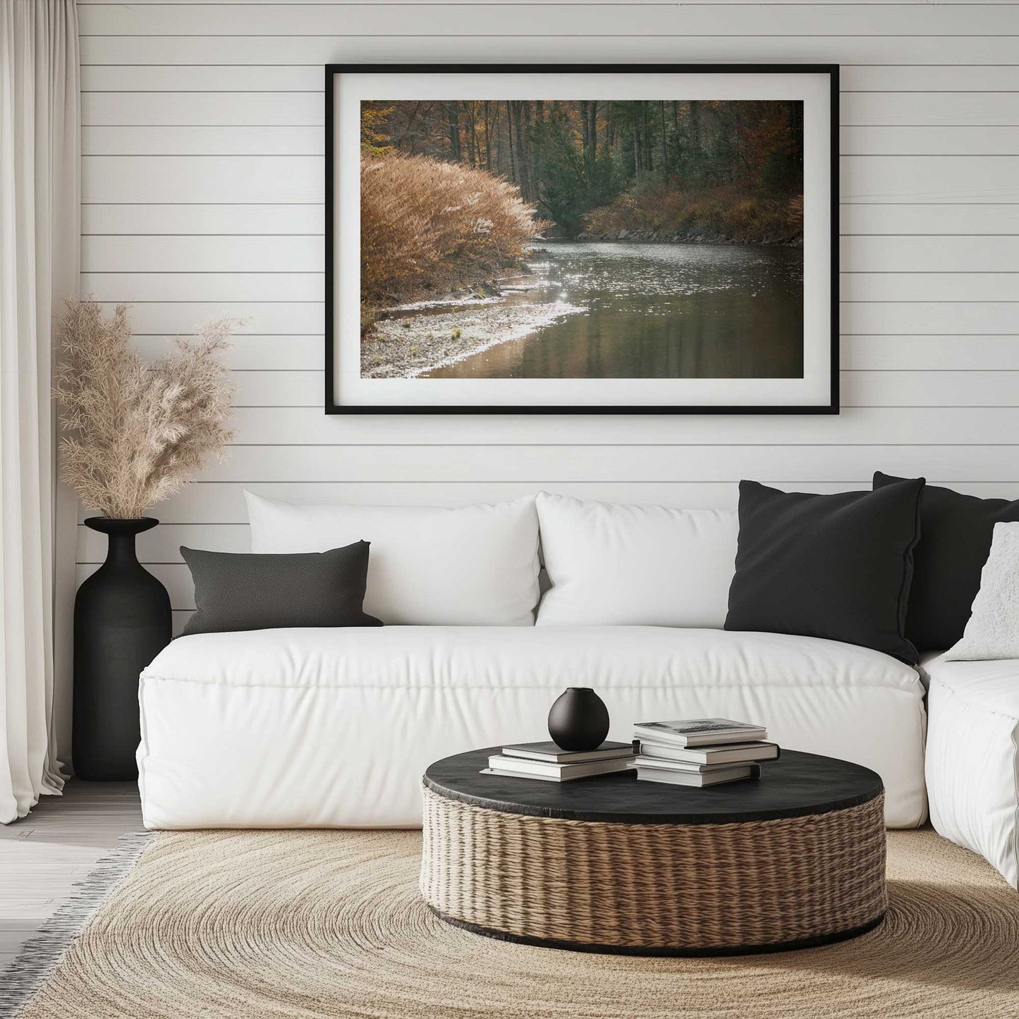 Picture of art in a room