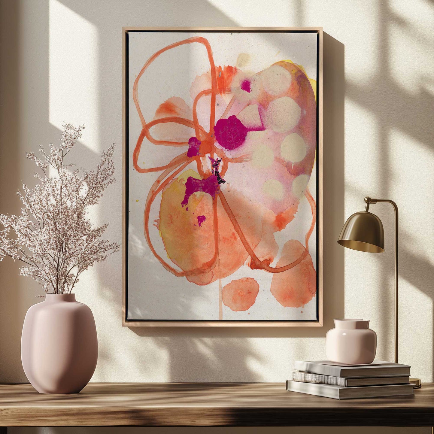 Picture of art in a room