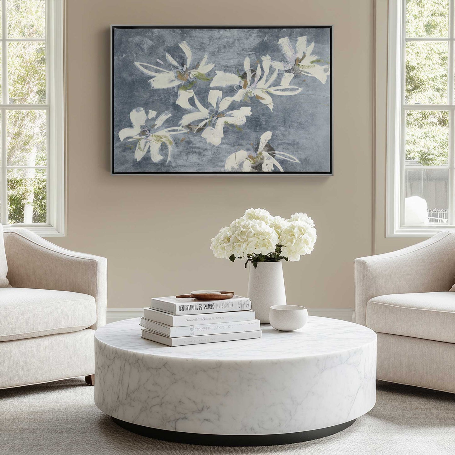 Picture of art in a room