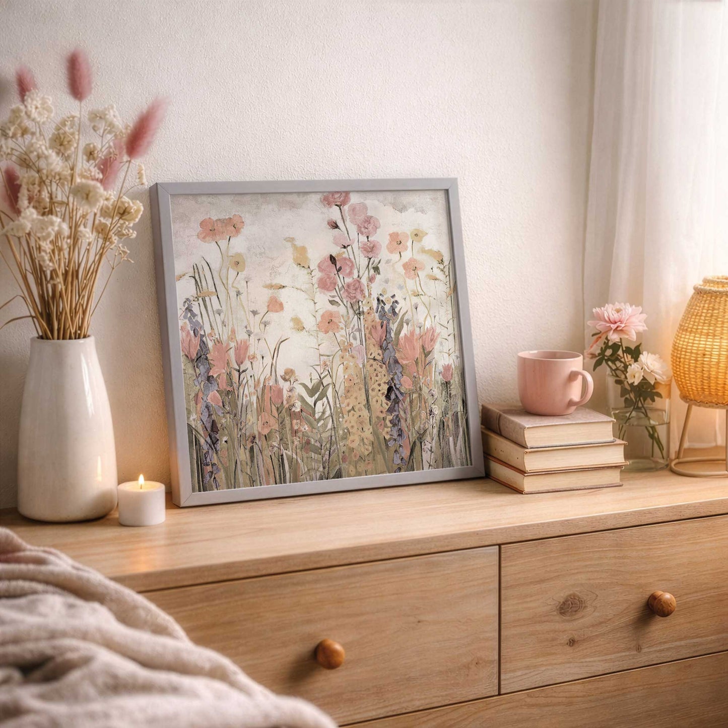 Picture of art in a room