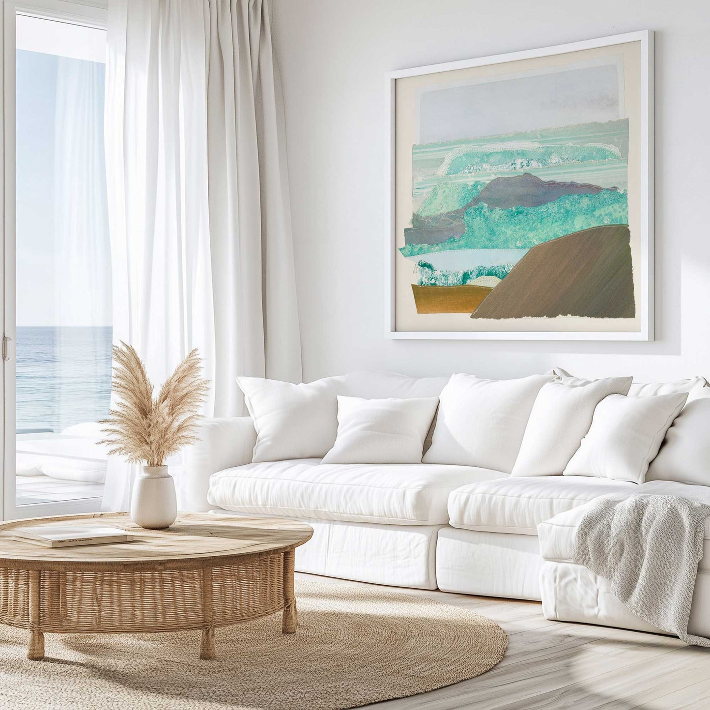 Picture of art in a room