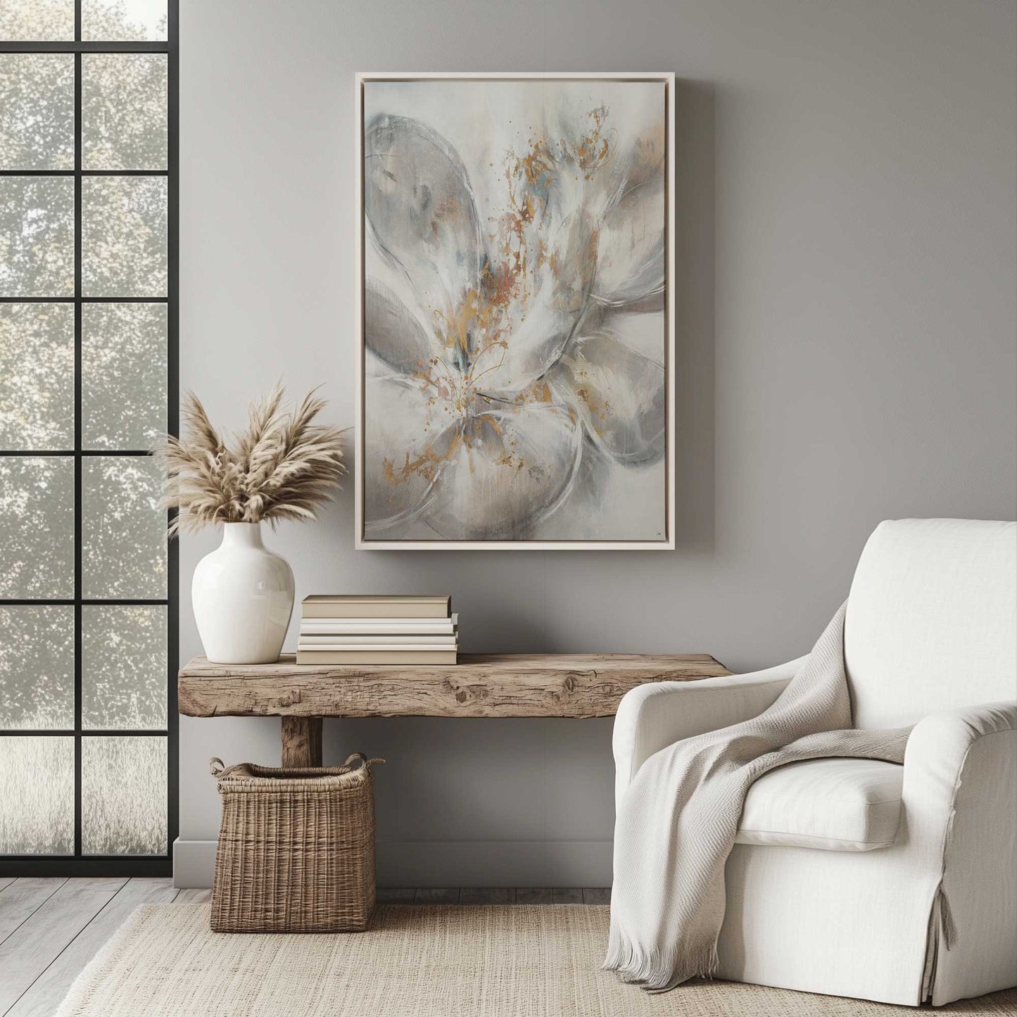 Picture of art in a room
