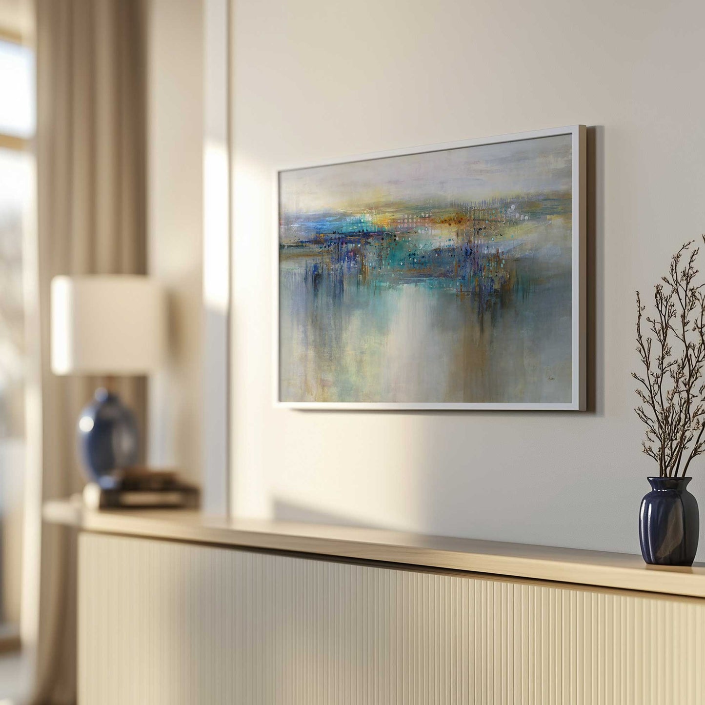 Picture of art in a room