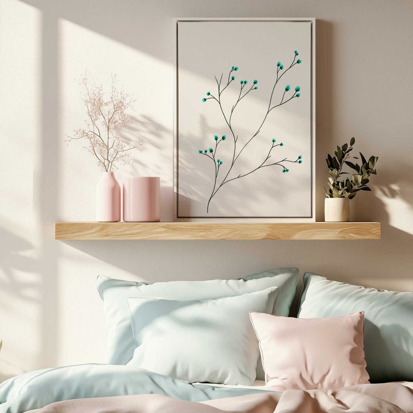 Picture of art in a room