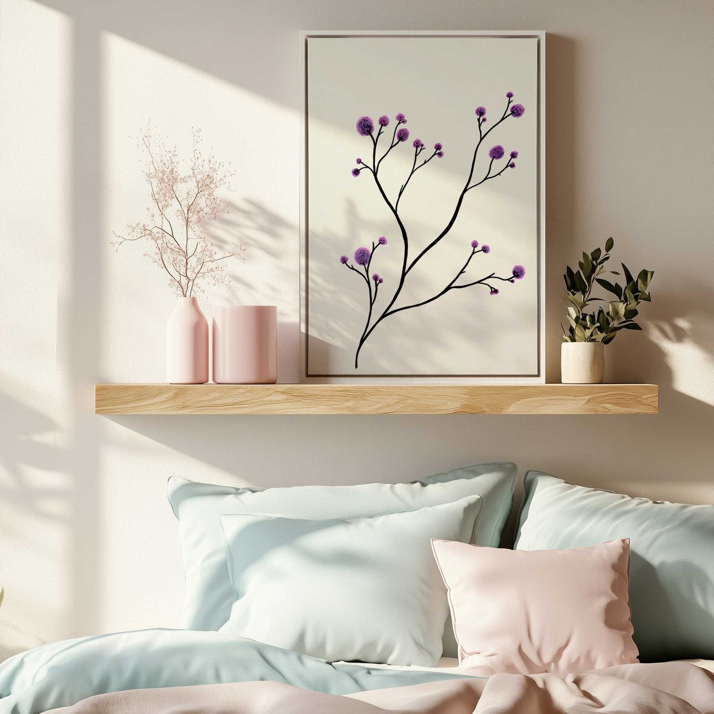 Picture of art in a room