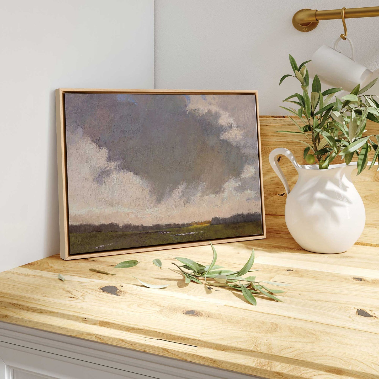 Overcast Skies Canvas Print