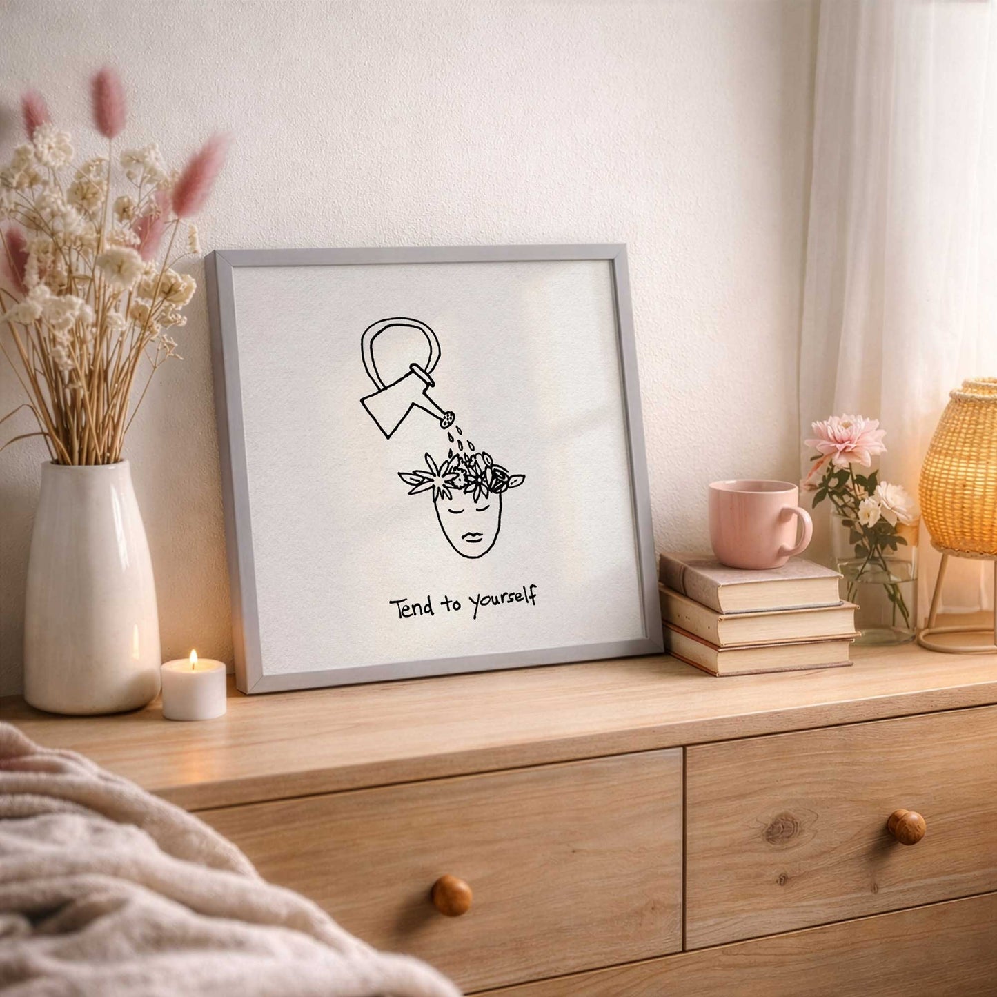 Picture of art in a room