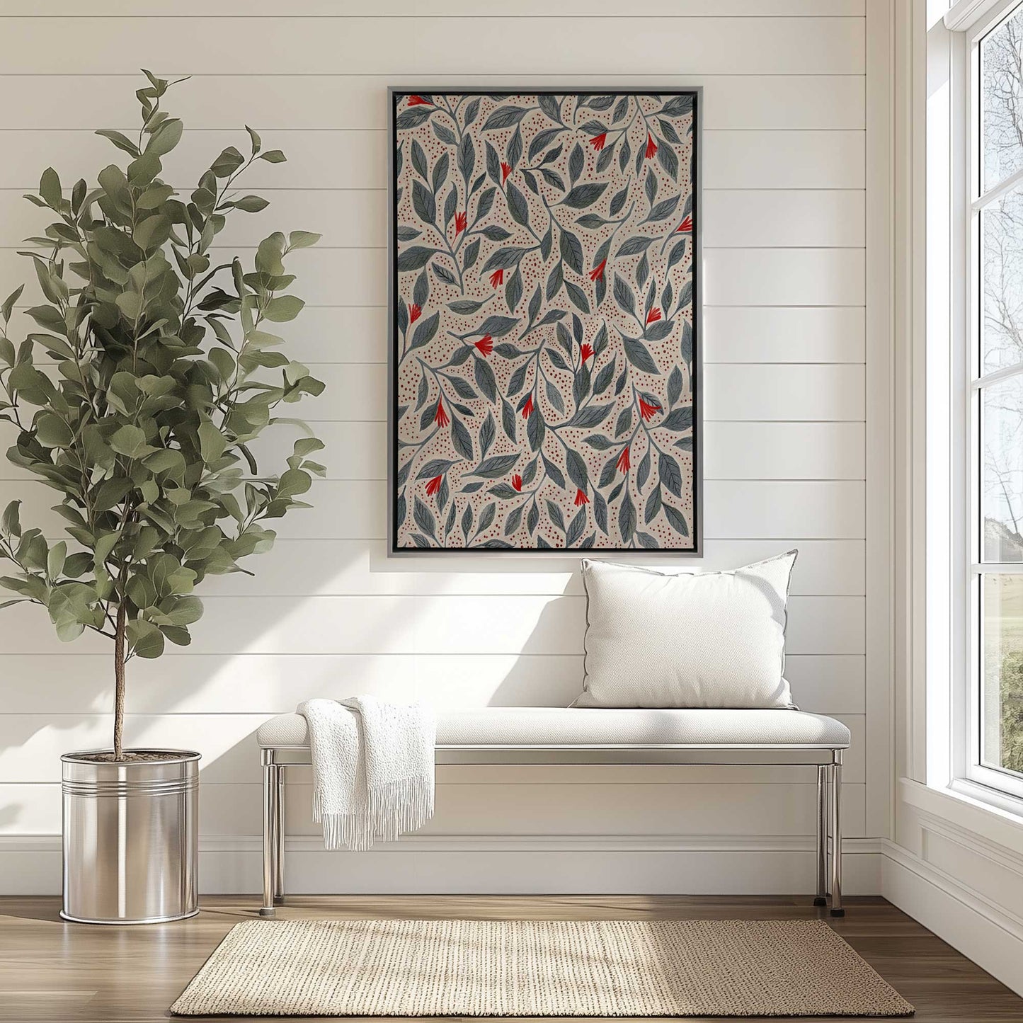 Picture of art in a room