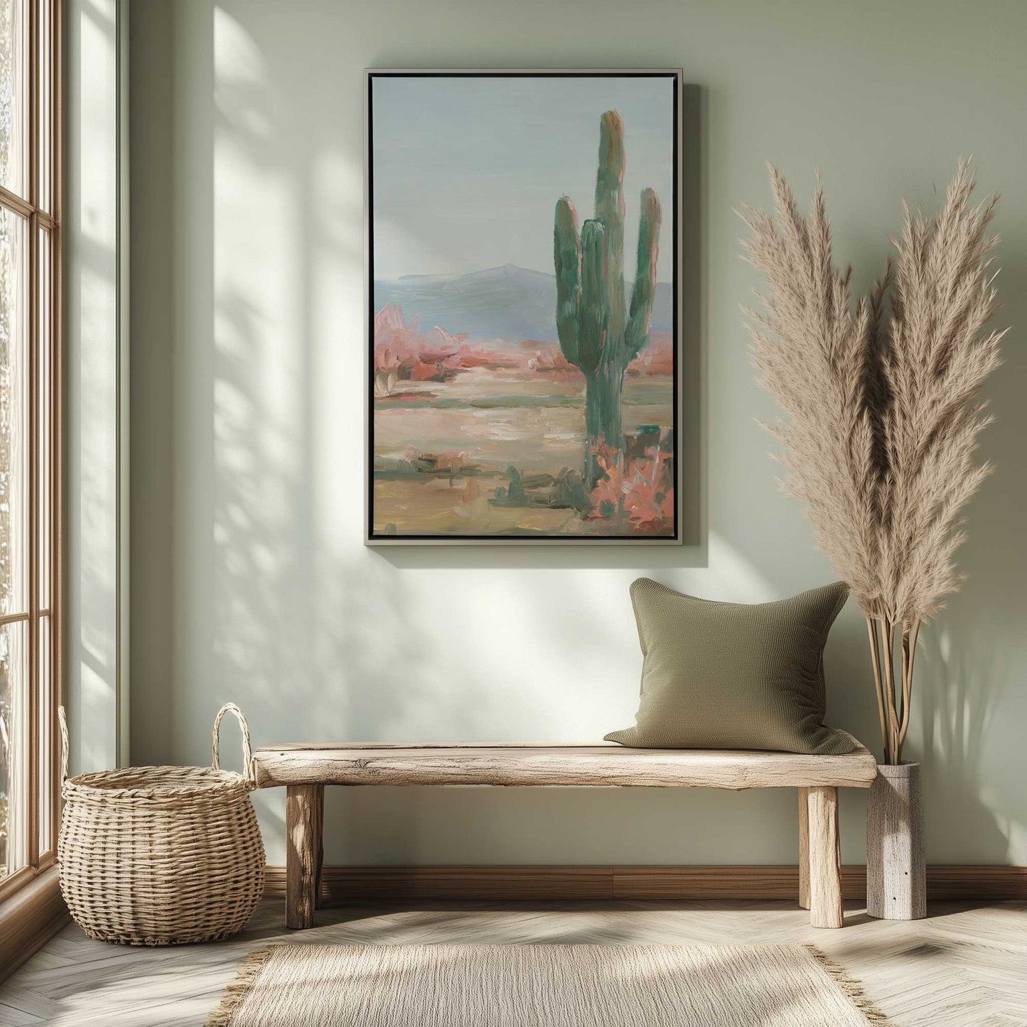 Picture of art in a room