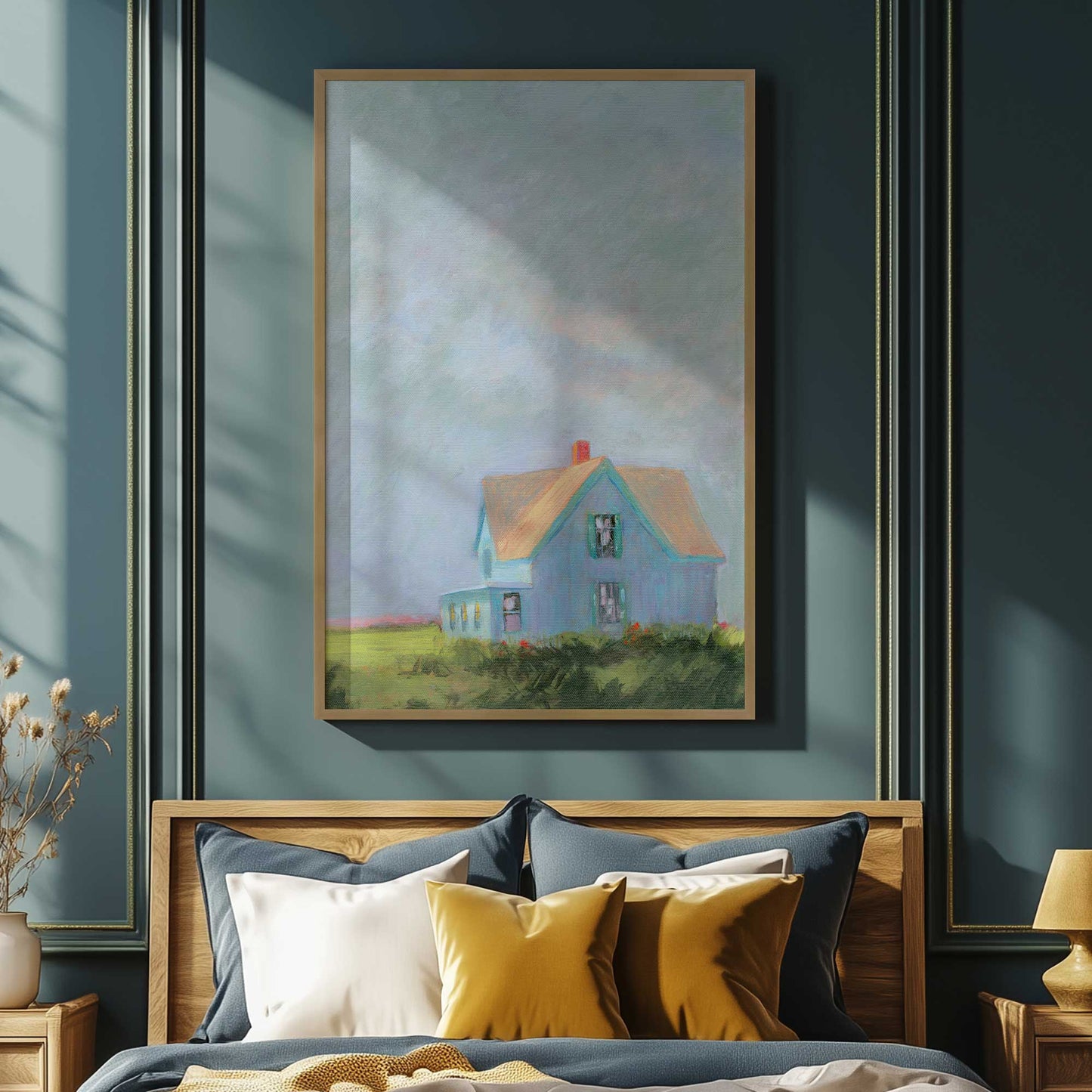 Picture of art in a room