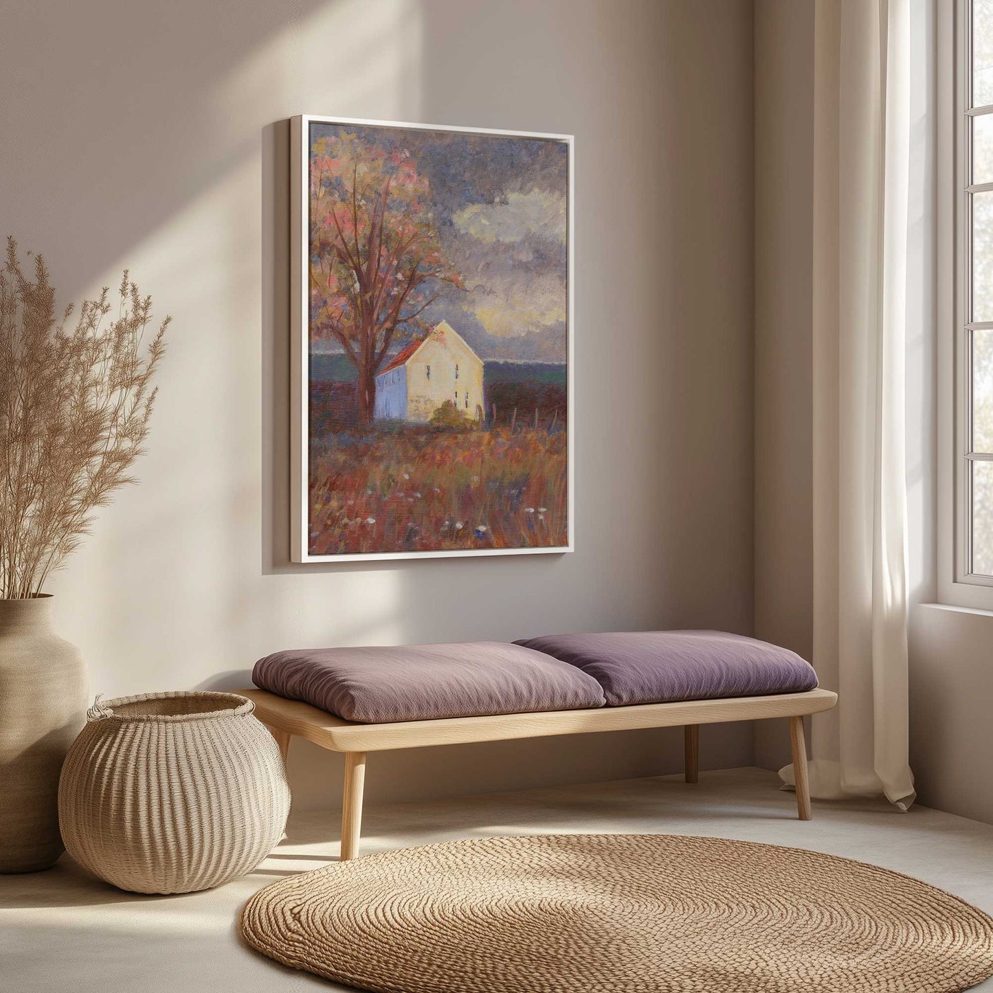 Picture of art in a room