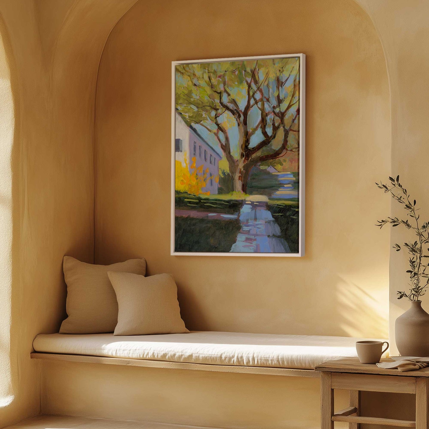 Picture of art in a room