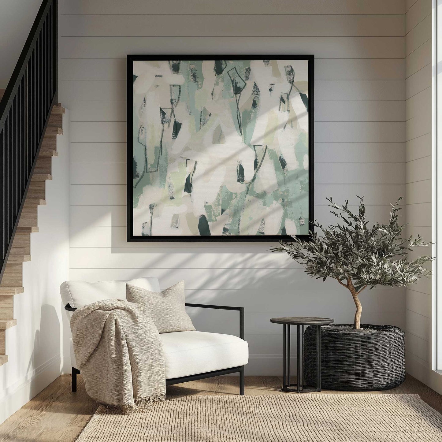 Picture of art in a room